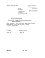 MIL MIL-E-44166A Notice 2 - Validation