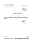 MIL MIL-E-44470 Notice 1 – Inactivation MIL MIL-E-44470 Notice 1 - Inactivation