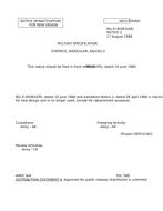 MIL MIL-E-49383 Notice 2 - Inactivation