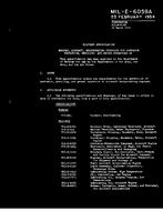 MIL MIL-E-6059A