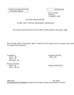 MIL MIL-F-2763B Notice 1 – Inactivation MIL MIL-F-2763B Notice 1 - Inactivation