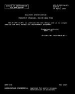 MIL MIL-F-28811A Notice 1 – Inactivation MIL MIL-F-28811A Notice 1 - Inactivation