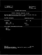 MIL MIL-F-36902 Notice 1 – Validation MIL MIL-F-36902 Notice 1 - Validation