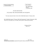 MIL MIL-F-48057B Notice 1 - Inactivation