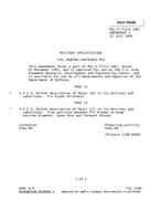 MIL MIL-F-71153 Amendment 1 MIL MIL-F-71153 Amendment 1
