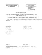 MIL MIL-F-7872C Notice 2 - Inactivation