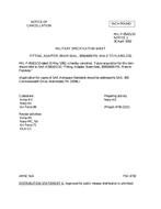 MIL MIL-F-85421/10 Notice 1 - Cancellation