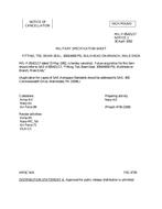 MIL MIL-F-85421/17 Notice 1 – Cancellation MIL MIL-F-85421/17 Notice 1 - Cancellation