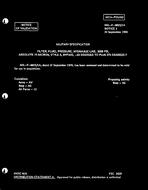 MIL MIL-F-8815/1A Notice 1 – Validation MIL MIL-F-8815/1A Notice 1 - Validation