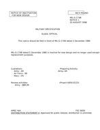 MIL MIL-G-174B Notice 1 – Inactivation MIL MIL-G-174B Notice 1 - Inactivation