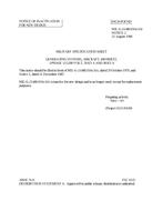 MIL MIL-G-21480/19A Notice 2 - Inactivation