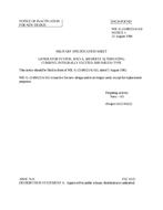 MIL MIL-G-21480/21A Notice 1 - Inactivation