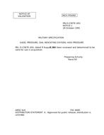 MIL MIL-G-23676 Notice 1 - Validation