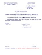 MIL MIL-G-48090A Notice 1 – Inactivation MIL MIL-G-48090A Notice 1 - Inactivation