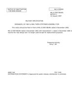 MIL MIL-G-50973B Notice 1 - Inactivation