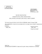 MIL MIL-G-53082 Notice 1 – Inactivation MIL MIL-G-53082 Notice 1 - Inactivation