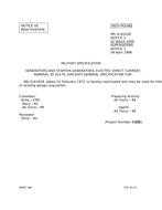 MIL MIL-G-6162B Notice 2 - Reactivation