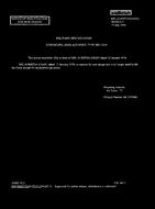 MIL MIL-G-83872A Notice 1 - Inactivation