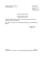 MIL MIL-G-85231 Notice 1 - Inactivation