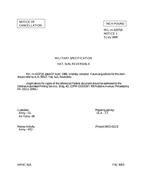 MIL MIL-H-43371B Notice 1 - Cancellation