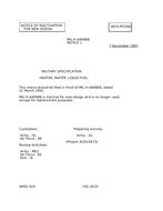 MIL MIL-H-44086B Notice 1 - Inactivation