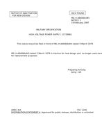 MIL MIL-H-48408A Notice 1 - Inactivation