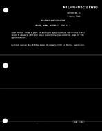 MIL MIL-H-8502 Notice 1 - Cancellation