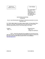 MIL MIL-HDBK-1006/1A Notice 1 - Cancellation