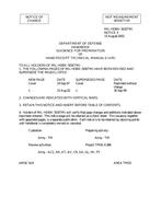 MIL MIL-HDBK-503 Change Notice 3