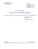 MIL MIL-HDBK-782 Notice 1 - Cancellation
