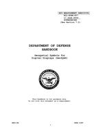 MIL MIL-HDBK-857 MIL MIL-HDBK-857