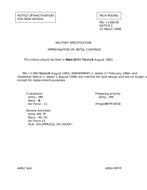 MIL MIL-I-13857B Notice 2 - Inactivation