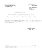 MIL MIL-I-14925A Notice 2 - Inactivation