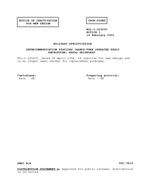 MIL MIL-I-22560C Notice 1 – Inactivation MIL MIL-I-22560C Notice 1 - Inactivation