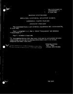 MIL MIL-I-22834A Amendment 1 MIL MIL-I-22834A Amendment 1