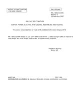 MIL MIL-I-46521D Notice 1 - Inactivation