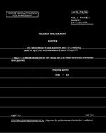 MIL MIL-I-51466 Notice 1 – Inactivation MIL MIL-I-51466 Notice 1 - Inactivation