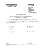MIL MIL-I-6533B Notice 2 – Inactivation MIL MIL-I-6533B Notice 2 - Inactivation