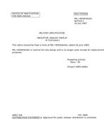 MIL MIL-I-85083A Notice 1 - Inactivation