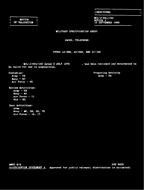 MIL MIL-J-641/15C Notice 1 – Validation MIL MIL-J-641/15C Notice 1 - Validation