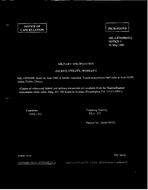 MIL MIL-J-87058B Notice 1 - Cancellation