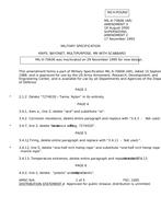 MIL MIL-K-70606 Amendment 3