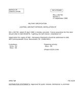 MIL MIL-L-18276C Notice 1 – Cancellation MIL MIL-L-18276C Notice 1 - Cancellation