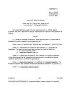 MIL MIL-L-19701B Amendment 1
