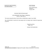 MIL MIL-L-81561/5 Notice 1 - Inactivation 1