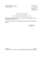MIL MIL-L-81795 Notice 1 - Inactivation