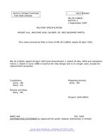 MIL MIL-M-11982A Notice 2 - Inactivation