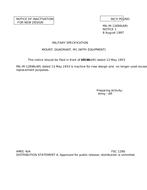 MIL MIL-M-12696 Notice 1 - Inactivation