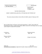 MIL MIL-M-12942F Notice 4 - Inactivation