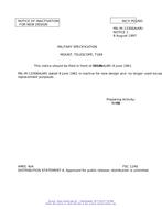 MIL MIL-M-13306A Notice 1 - Inactivation